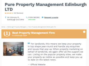 BEST PROPERTY MANAGEMENT FIRM Pure Property Management